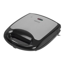 Opiekacz do kanapek CAMRY CR 3023 (1100W kolor czarny, kolor srebrny)