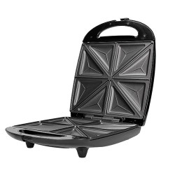 Opiekacz do kanapek CAMRY CR 3023 (1100W kolor czarny, kolor srebrny)