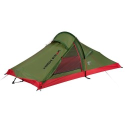 Namiot High Peak Siskin 2.0 LW zielono-czerwony 2-osobowy 10330