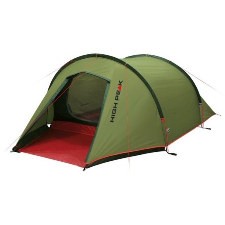 High Peak Kite 2 Extra Leichtgewicht Namiot kopułowy 2 os. Zielony, Czerwony