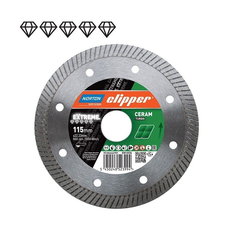 tarcza diamentowa extreme ceramic h9 200 x 25.4 mm