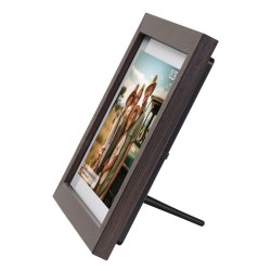 Denver PFF-1042DWMK2 cyfrowa ramka na zdjęcia Drewno 25,6 cm (10.1") Ekran dotykowy Wi-Fi