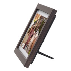 Denver PFF-1042DWMK2 cyfrowa ramka na zdjęcia Drewno 25,6 cm (10.1") Ekran dotykowy Wi-Fi