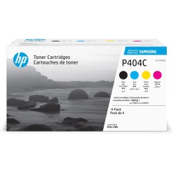 Samsung Zestaw 4 wkładów z tonerem CLT-P404C – czarny/błękitny/purpurowy/żółty