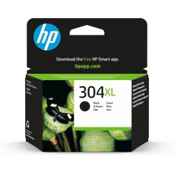 HP Oryginalny czarny wkład atramentowy 304XL