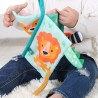 SES Creative Tiny Talents Sensory animal tails cloth book zabawka rozwijająca sprawność ruchową