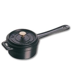 Mini rondel żeliwny Staub - 250 ml, Czarny