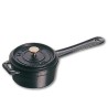 Mini rondel żeliwny Staub - 250 ml, Czarny