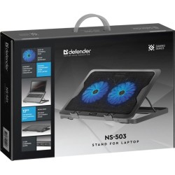 DEFENDER PODSTAWKA CHŁODZĄCA POD LAPTOPA NS-503 15.6"-17" 2W 2XUSB 29503
