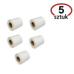 BSTech Etykiety termiczne o wymiarach 60x40 mm, dostępne w rolkach po 1000 sztuk. Ilość w opakowaniu wewnętrznym: 5 sztuk,