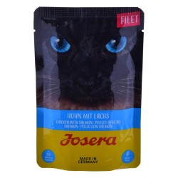 JOSERA Filet kurczak z łososiem - mokra karma dla kota - 70 g