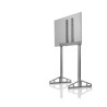 Playseat TV Stand PRO 165,1 cm (65") Szary, Metaliczny Podłoga