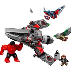 LEGO MARVEL 76292 Kapitan Ameryka kontra Czerwony Hulk — bitwa