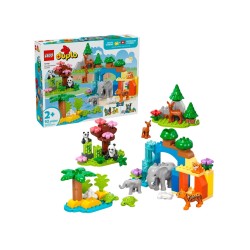 LEGO DUPLO 10446 Rodziny dzikich zwierząt 3 w 1