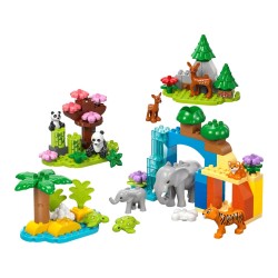 LEGO DUPLO 10446 Rodziny dzikich zwierząt 3 w 1