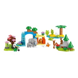 LEGO DUPLO 10446 Rodziny dzikich zwierząt 3 w 1