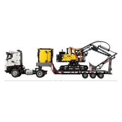 LEGO TECHNIC 42175 Ciężarówka Volvo FMX i koparka EC230 Electric