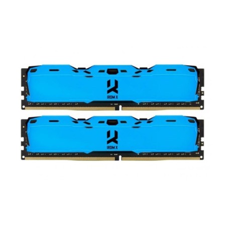 GOODRAM DDR4 16GB PC4-25600 (3200MHz) 16-20-20 DUAL CHANNEL KIT IRDM X BLUE 1024x8