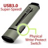 Pamięć USB Kanguru 64GB SS3 USB3.0 - 105 MB/s - Zaślepka - Aluminium
