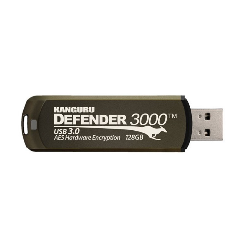 Pamięć USB 32 GB Kanguru Defender 3000 z zaślepką, USB Type-A, 3.2 Gen 1 (3.1 Gen 1), 38 g, Brązowy Pamięć USB 32 GB Kanguru Defender 3000 z zaślepką, USB Type-A, 3.2 Gen 1 (3.1 Gen 1), 38 g, Brązowy