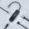 UNITEK HUB USB-C 3.1, RJ-45,3XUSB-A,HDMI,4K,PD100W