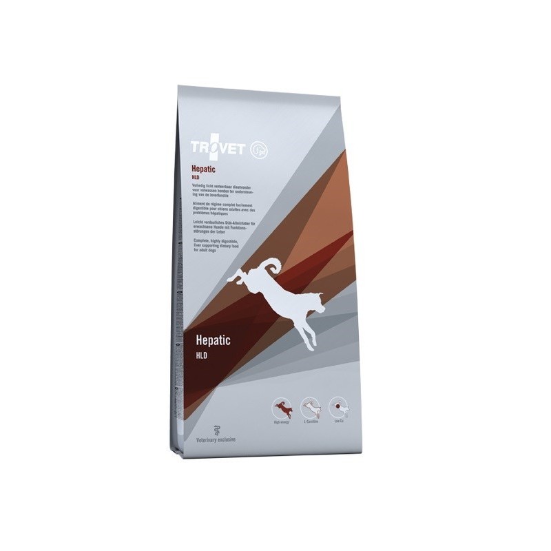 TROVET Hepatic HLD z kurczakiem - sucha karma dla psa - 3 kg