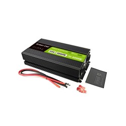 GREEN CELL PRZETWORNICA LCD 24V/230V 3000W/6000W CZYSTY SINUS INVGC24P3000LCD