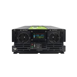 GREEN CELL PRZETWORNICA LCD 12V/230V 2000W/4000W CZYSTY SINUS INVGC12P2000LCD