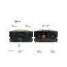 GREEN CELL PRZETWORNICA LCD 12V/230V 2000W/4000W CZYSTY SINUS INVGC12P2000LCD