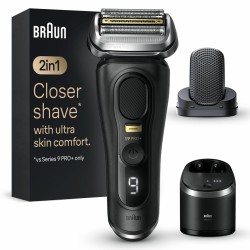 Braun Series 9 Pro+ 9590cc Wet & Dry Golarka foliowa Przycinarka Czarny