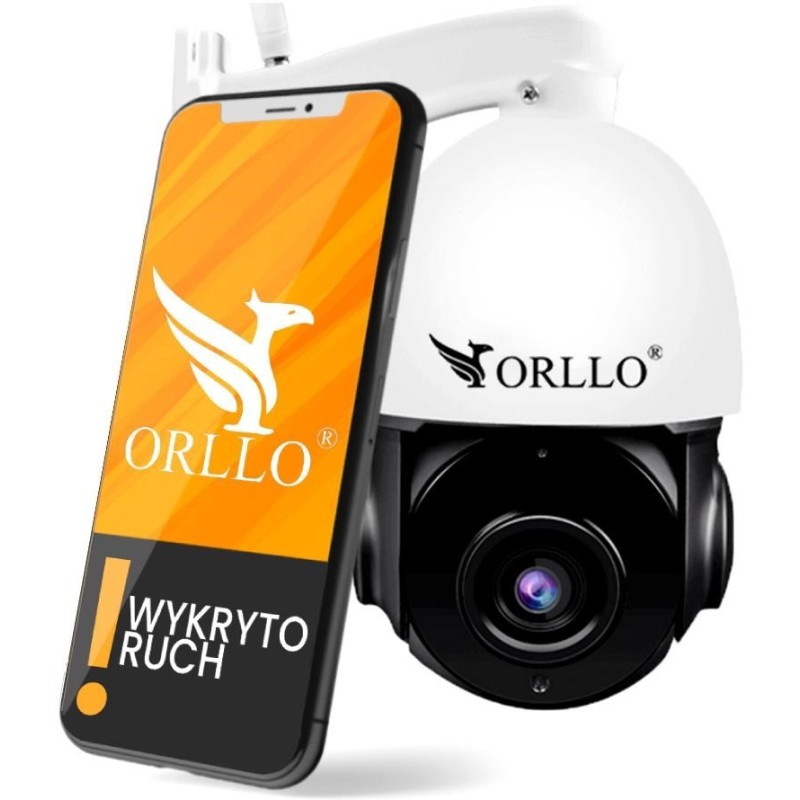 Kamera IP ORLLO Z18 obrotowa zewnętrzna SIM 4MP Kamera IP ORLLO Z18 obrotowa zewnętrzna SIM 4MP