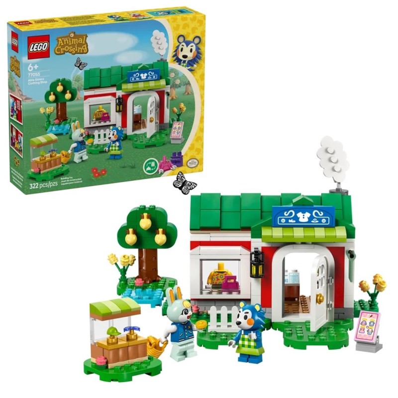 LEGO ANIMAL CROSSING 77055 Able Sisters i sklep odzieżowy LEGO ANIMAL CROSSING 77055 Able Sisters i sklep odzieżowy