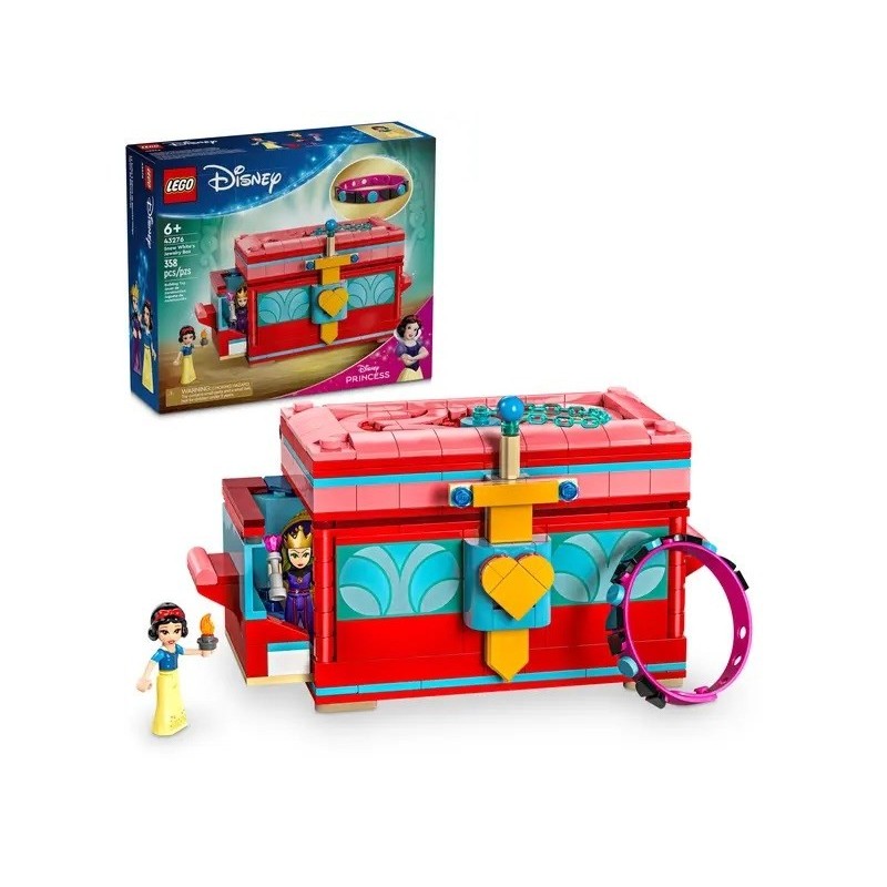 LEGO Disney 43276 Szkatułka na biżuterię z Królewną Śnieżką LEGO Disney 43276 Szkatułka na biżuterię z Królewną Śnieżką