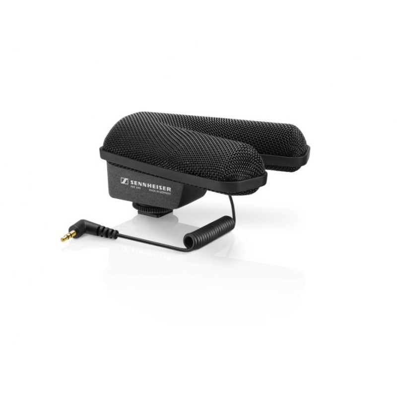Sennheiser MKE 440 - Mikrofon pojemnościowy stereo, wyposażony w filtr dolnoprzepustowy Sennheiser MKE 440 - Mikrofon pojemnościowy stereo, wyposażony w filtr dolnoprzepustowy