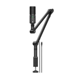 Sennheiser PROFILE STREAMING SET - Mikrofon streamingowy, pojemnościowy, kardioidalny, ramię ze zintegrowaną szyną na kable,