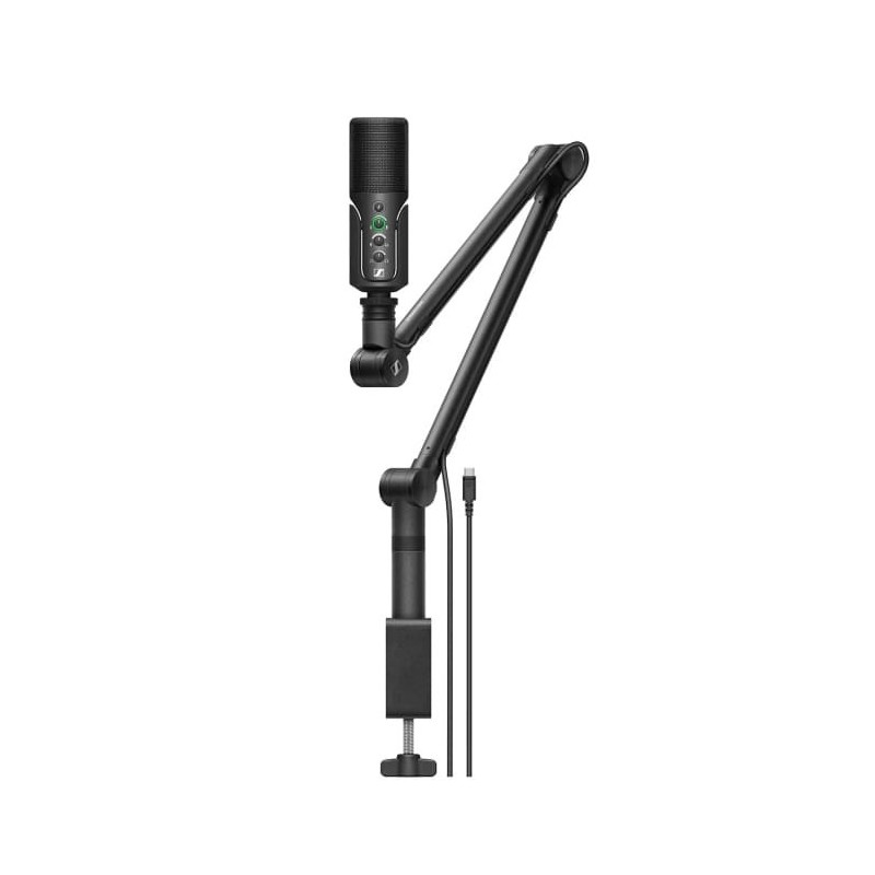 Sennheiser PROFILE STREAMING SET - Mikrofon streamingowy, pojemnościowy, kardioidalny, ramię ze zintegrowaną szyną na kable, Sennheiser PROFILE STREAMING SET - Mikrofon streamingowy, pojemnościowy, kardioidalny, ramię ze zintegrowaną szyną na kable,