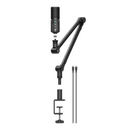 Sennheiser PROFILE STREAMING SET - Mikrofon streamingowy, pojemnościowy, kardioidalny, ramię ze zintegrowaną szyną na kable,