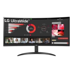 LG 34WR50QK-B monitor komputerowy 86,4 cm (34") 3440 x 1440 px Wide Quad HD Czarny