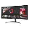 LG 34WR50QK-B monitor komputerowy 86,4 cm (34") 3440 x 1440 px Wide Quad HD Czarny