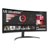 LG 34WR50QK-B monitor komputerowy 86,4 cm (34") 3440 x 1440 px Wide Quad HD Czarny