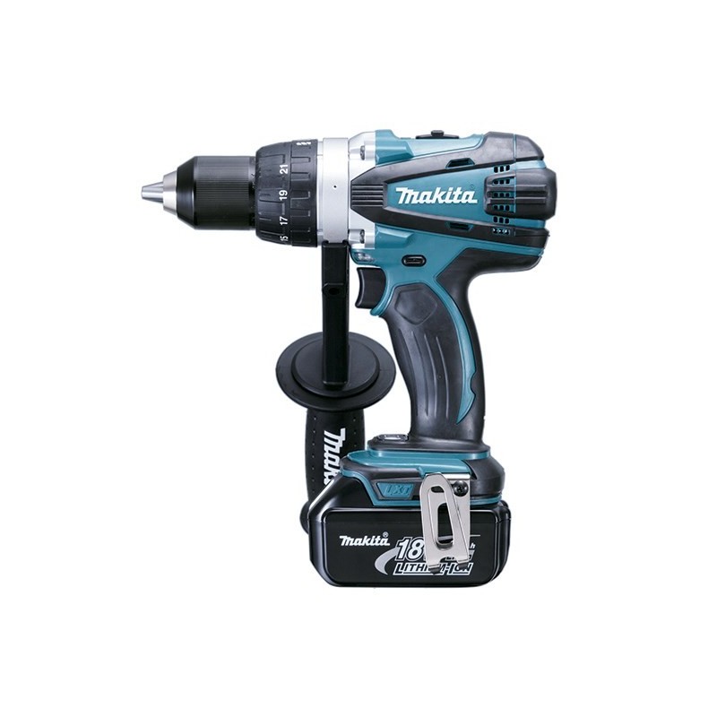 Makita DDF458RTJ wiertło 2,3 kg Czarny, Niebieski Makita DDF458RTJ wiertło 2,3 kg Czarny, Niebieski