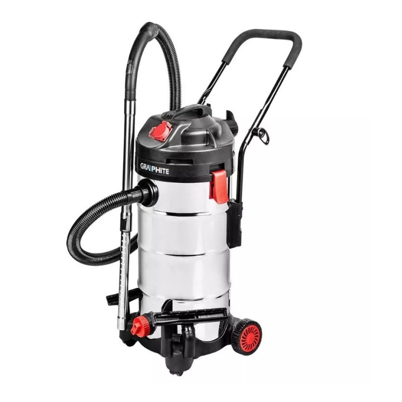 Odkurzacz warsztatowy 1500W Graphite zbiornik 40L Odkurzacz warsztatowy 1500W Graphite zbiornik 40L