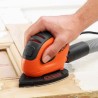 Black & Decker BEW230 Szlifierka do detali 11000 RPM Czarny, Pomarańczowy 55 W