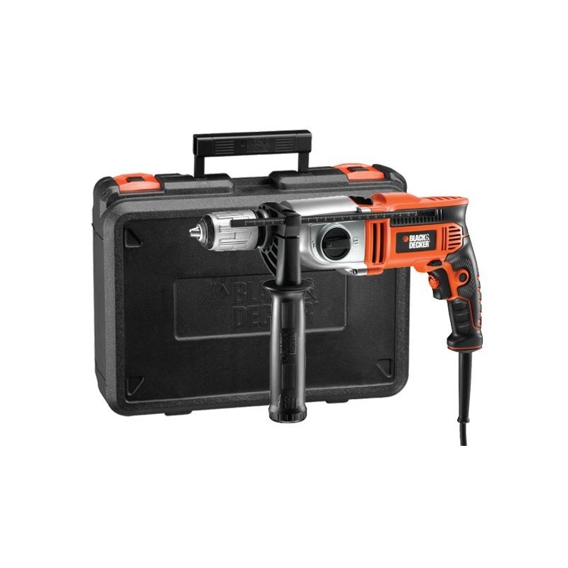 Wiertarka udarowe BLACK+DECKER KR1102K-QS 1100W 13mm Wiertarka udarowe BLACK+DECKER KR1102K-QS 1100W 13mm