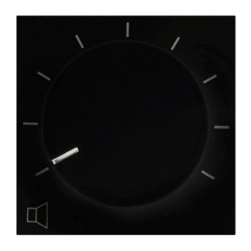 Audac AUDAC VC3036/B 100V volume control 36W 45 x 45 mm black version Audac AUDAC VC3036/B 100V volume control 36W 45 x 45 mm black version