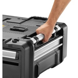 DeWALT DWST08510-1 pudełko na narzędzia Przybornik Aluminium, Plastik Czarny, Stal nierdzewna, Żółty