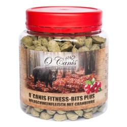 O'Canis Fitness Bits plus - Przysmak trenerski: dzik z żurawiną - 300g