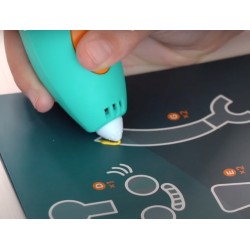 3DOODLER START PLUS DŁUGOPIS DO DRUKU 3D DLA DZIECI 6+, 2 ZESTAWY ECO-WKŁADÓW, SPLUS