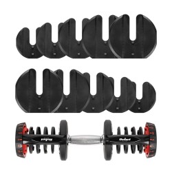 Hantel żeliwny regulowany 40 kg REBEL ACTIVE