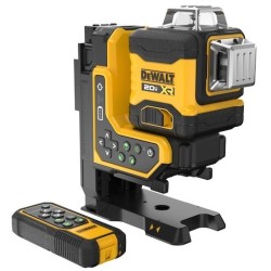 Poziomica laserowa akumulatorowa Dewalt DCLE34035B 18v xr 3x360 zielony laser sterowany pilotem